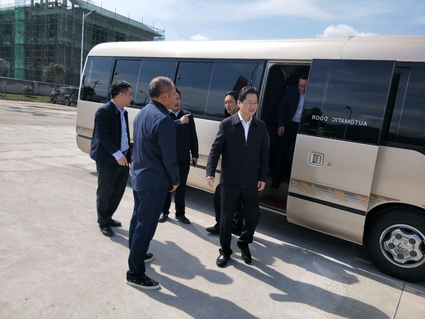 張家界市委書記、市人大常委會主任虢正貴來我公司視察調(diào)研工作